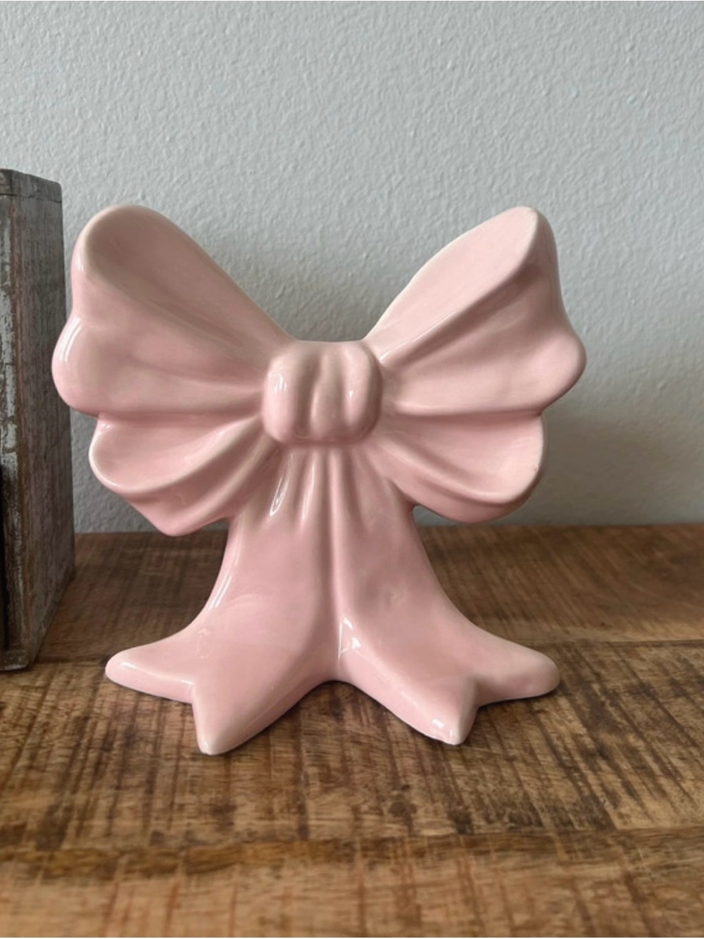 New Pink Ceramic Decorative Bow